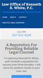 Mobile Screenshot of kennethwhitelaw.com